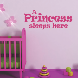 A Princess sleeps here