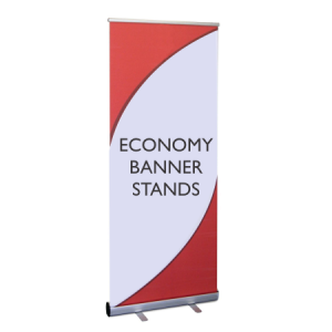 economy banner stand