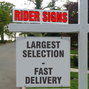 rider signs
